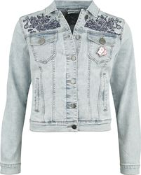 We're All Mad Here, Alice in Wonderland, Jeans Jacket