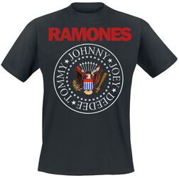 Seal Red, Ramones, T-Shirt