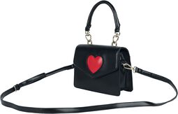 Heart flap cross-body bag, Voodoo Vixen, Handbag