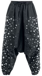 Harem trousers with print, RED by EMP, Cloth Trousers