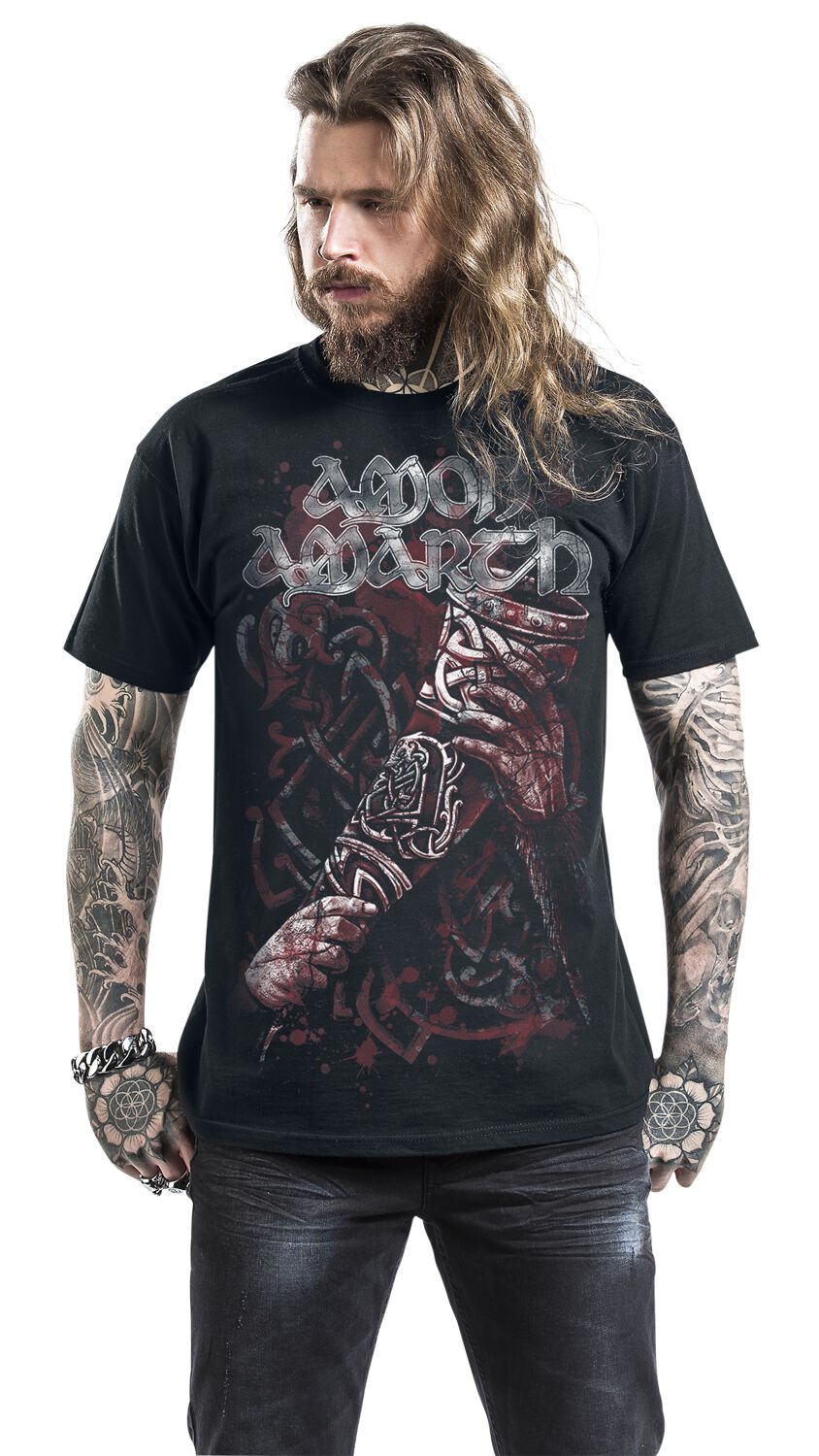 Raise Your Horns Amon Amarth TShirt EMP