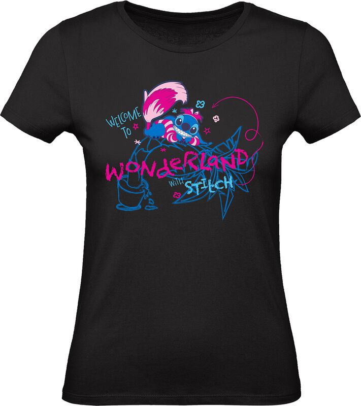 Stitch - Cheshire Cat - Welcome to Wonderland with Stitch