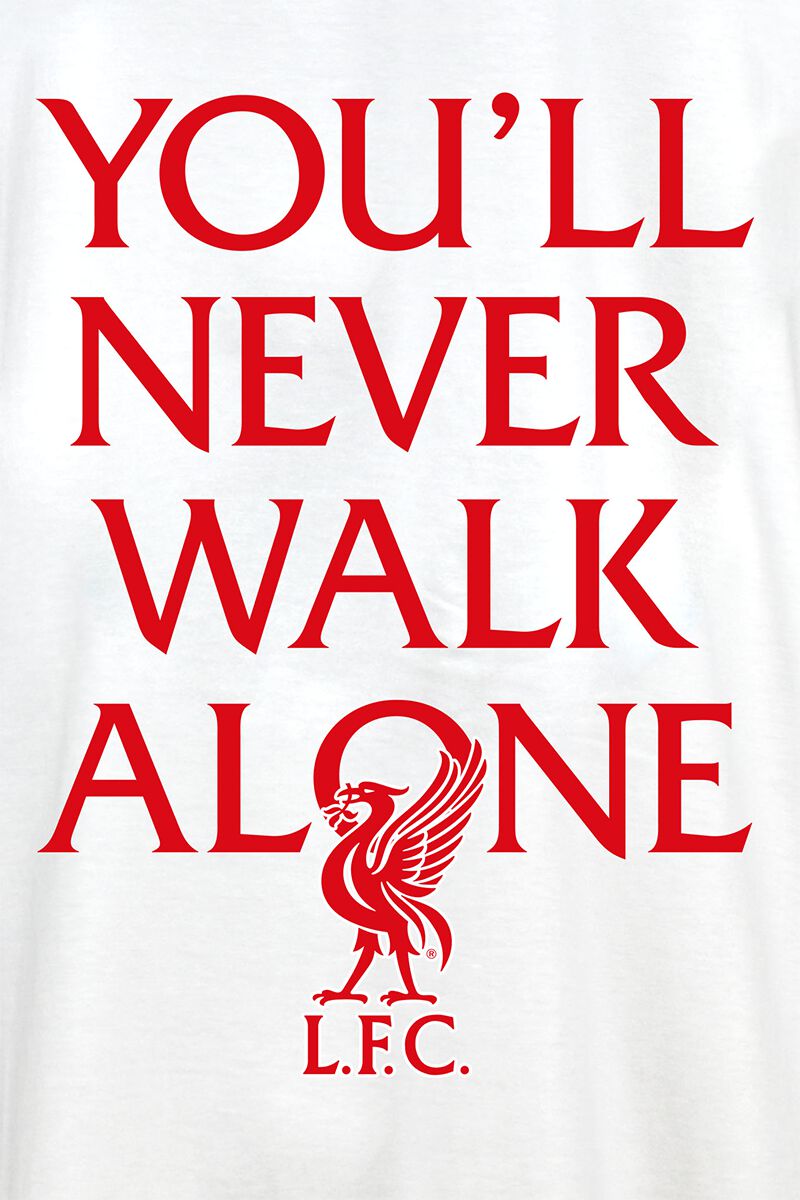 You Ll Never Walk Alone Fc Liverpool T Shirt Emp