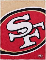 San Francisco 49ers - Kuschelige Plüschdecke