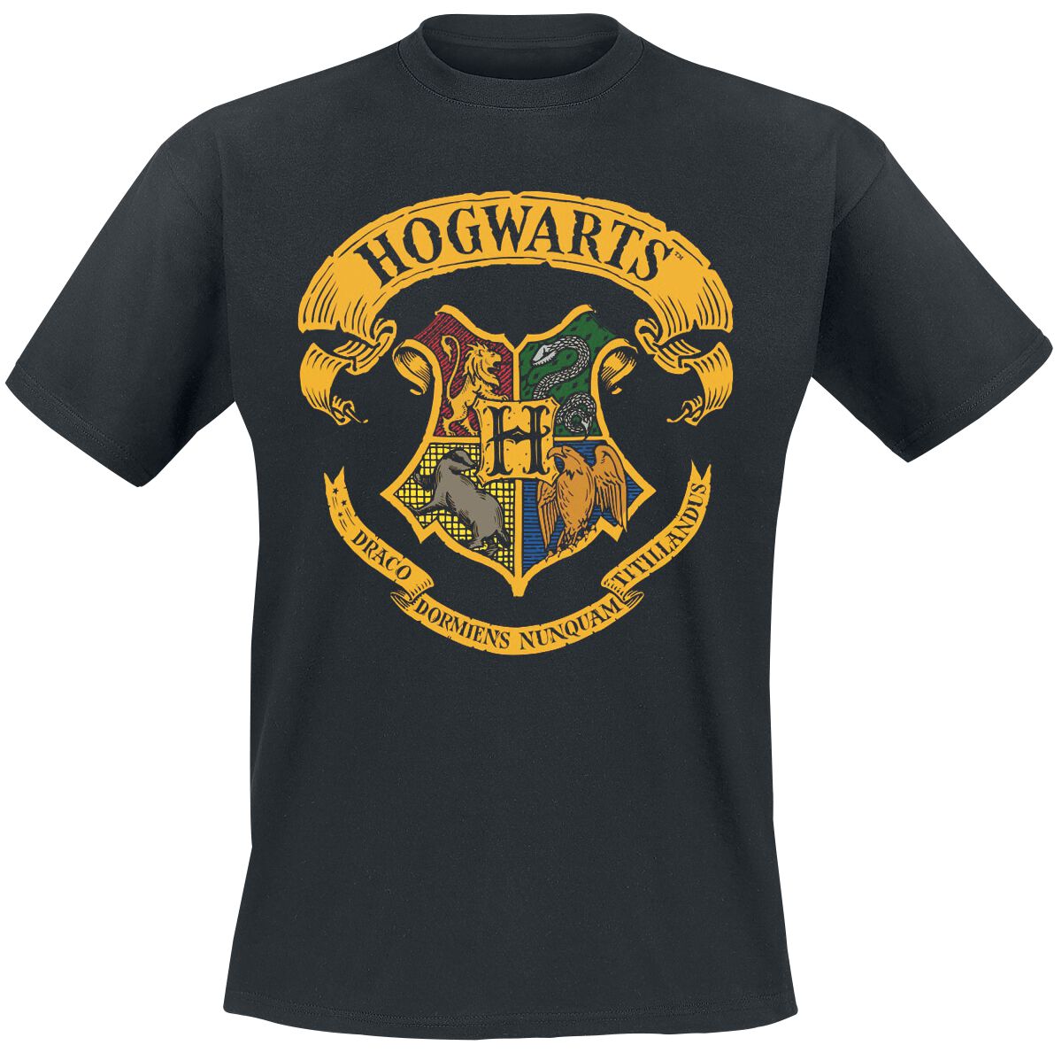 Harry Potter Magliette Di Film Hogwarts Crest Harry Potter T-Shirt EMP