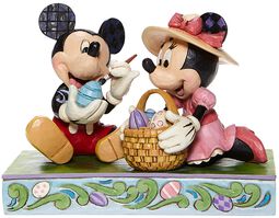 Easter Artistry (Mickey & Minnie Holding Easter Basket Figurine)
