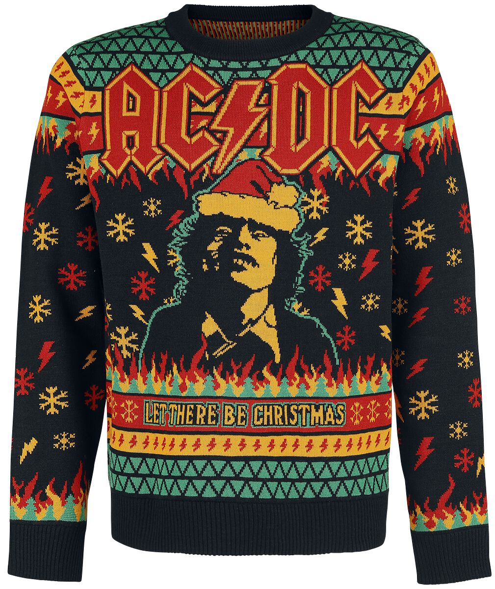 Holiday Sweater 2021 Ac Dc Christmas Jumper Emp