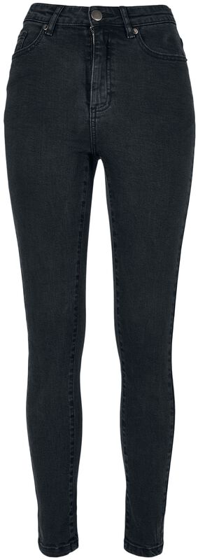 Ladies’ organic high-waist skinny jeans