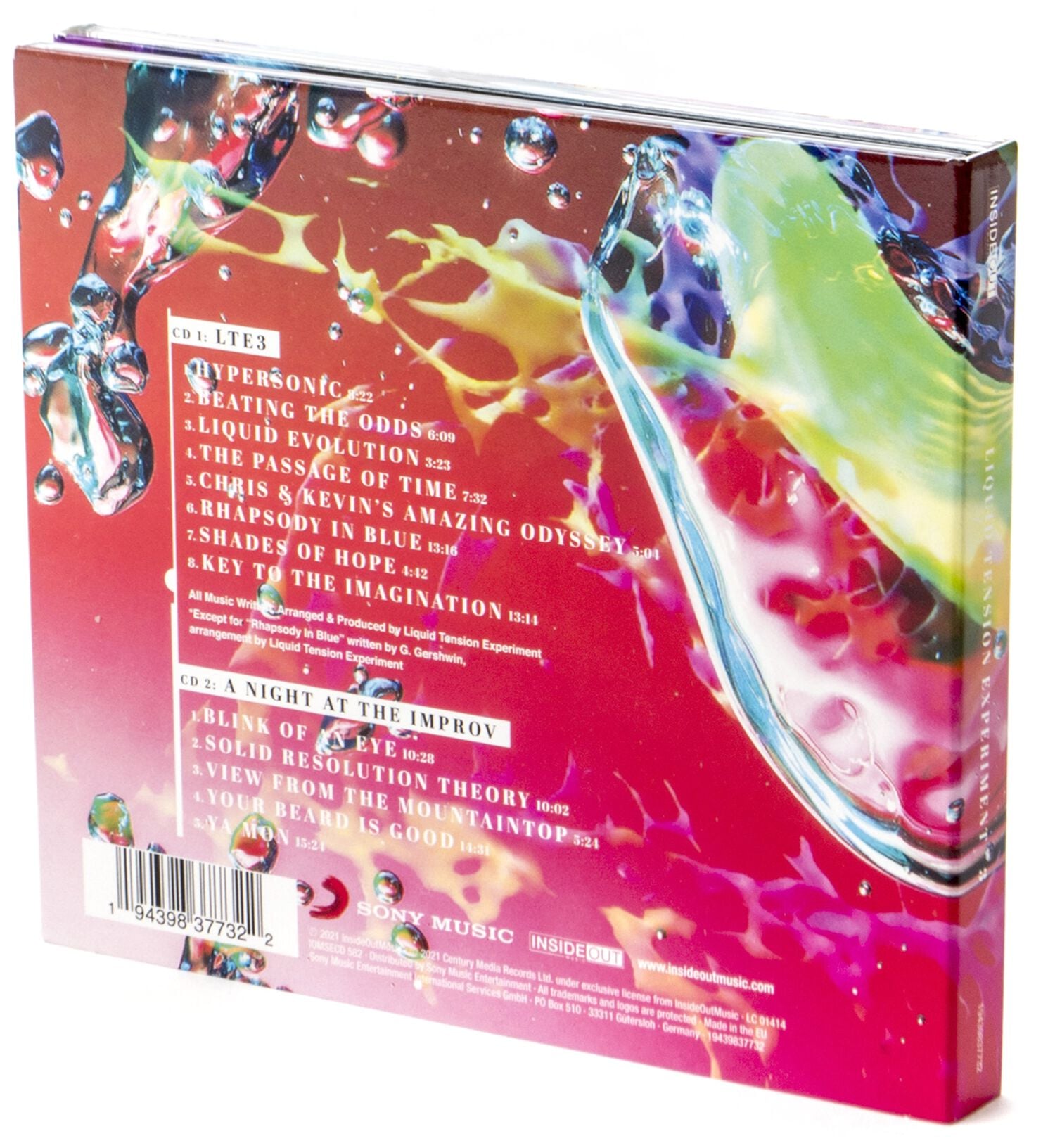 LTE3 | Liquid Tension Experiment CD | EMP
