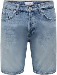 ONSEDGE LIGHT BLUE 6092 SHORTS NOOS, ONLY and SONS, Shorts