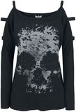 Here To Stay, Black Premium by EMP, Long-sleeve Shirt