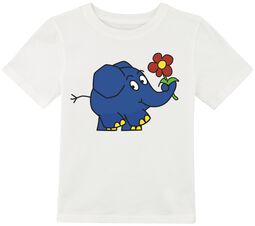 Kids - T-shirt Elephant with Flower, Die Sendung mit der Maus, T-Shirt