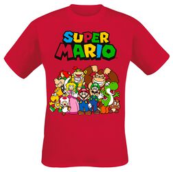 Group Shot, Super Mario, T-Shirt