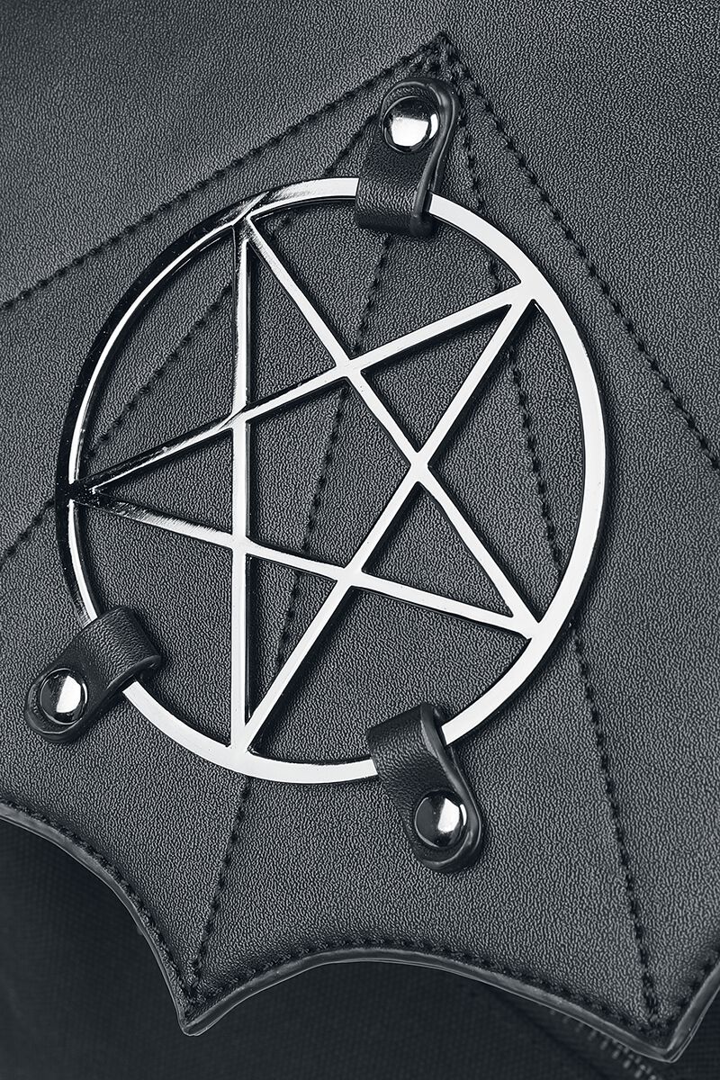Banned Alternative MOLOCH PENTAGRAM SHOULDER BAG