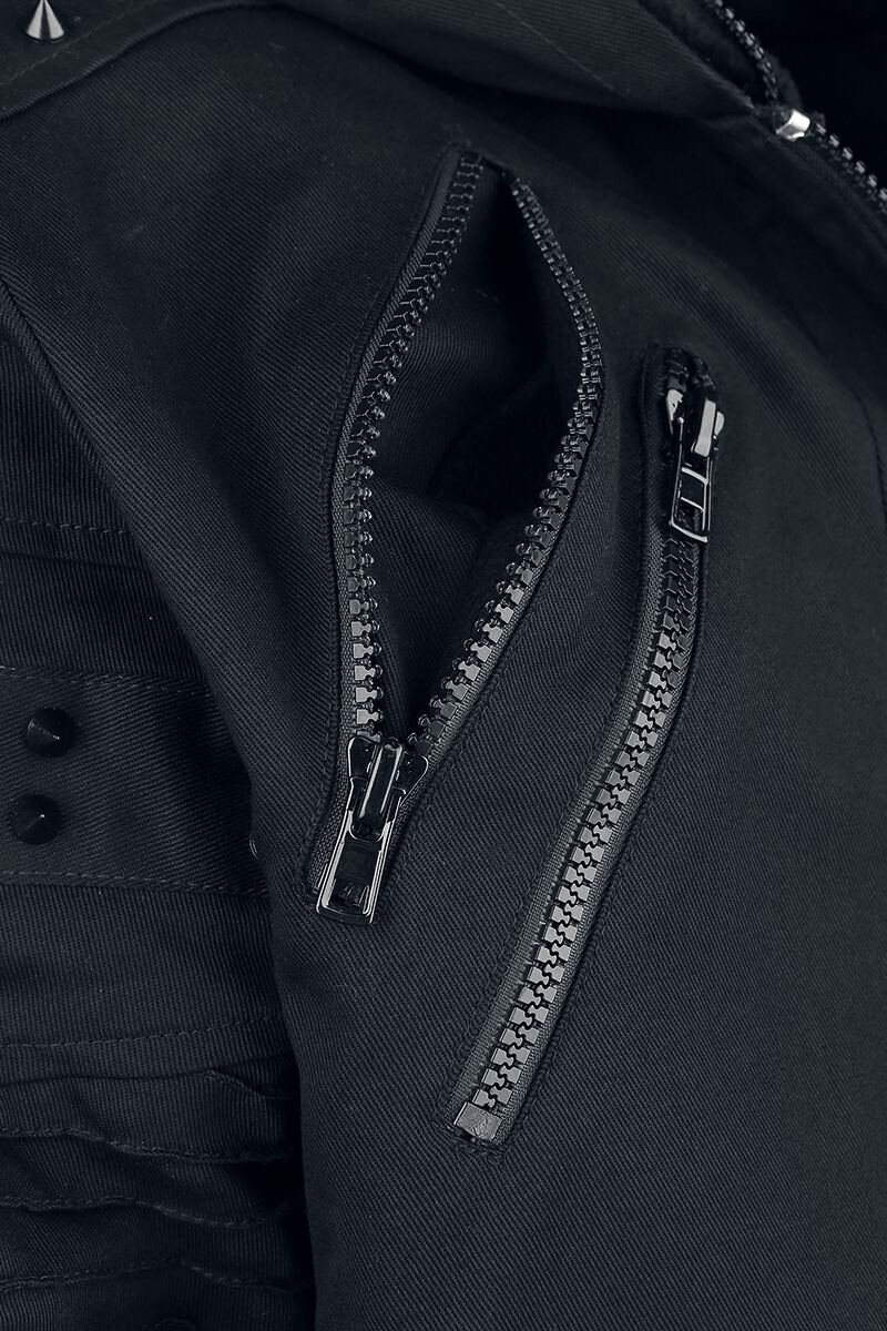 Black Chrome Jacket | Vixxsin Winter Jacket | EMP