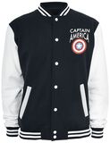 Logo, Captain America, Varsity Jacket