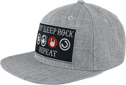 Eat, sleep, rock and repeat baseball cap, EMP Special Collection, Cap