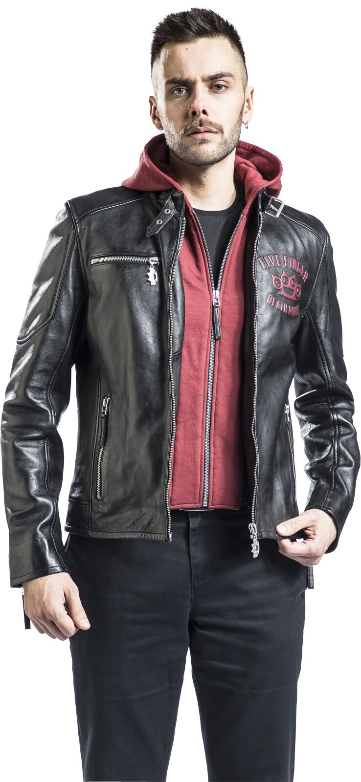 EMP Signature Collection | Five Finger Death Punch Leather Jacket | EMP