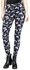 Leggings with Butterfly All-Over Print