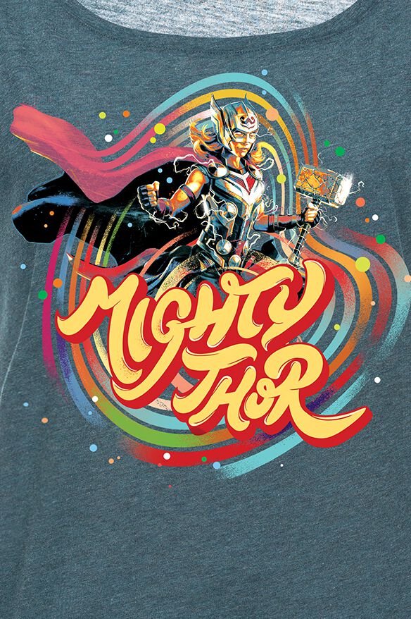 Love And Thunder - Mighty - Thor T-Shirt - EMP