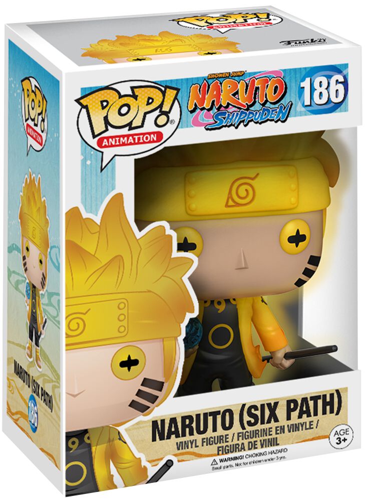 Naruto - Six Paths (GITD) Vinyl Figure 186 | Naruto ...