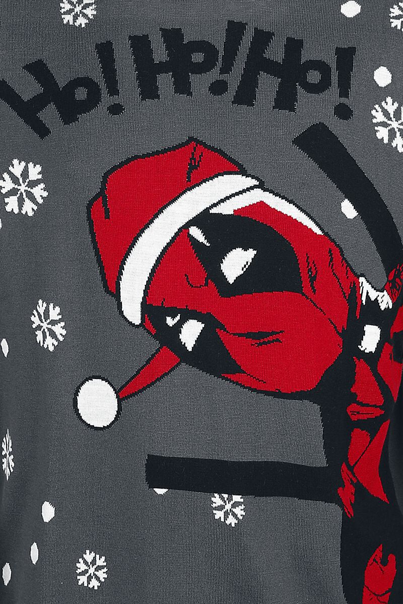 Ho Ho Ho Deadpool Christmas Jumper Emp