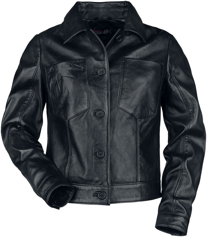 Gothicana X Elvira Leather Jacket