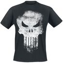 Distressed Skull, The Punisher, T-Shirt