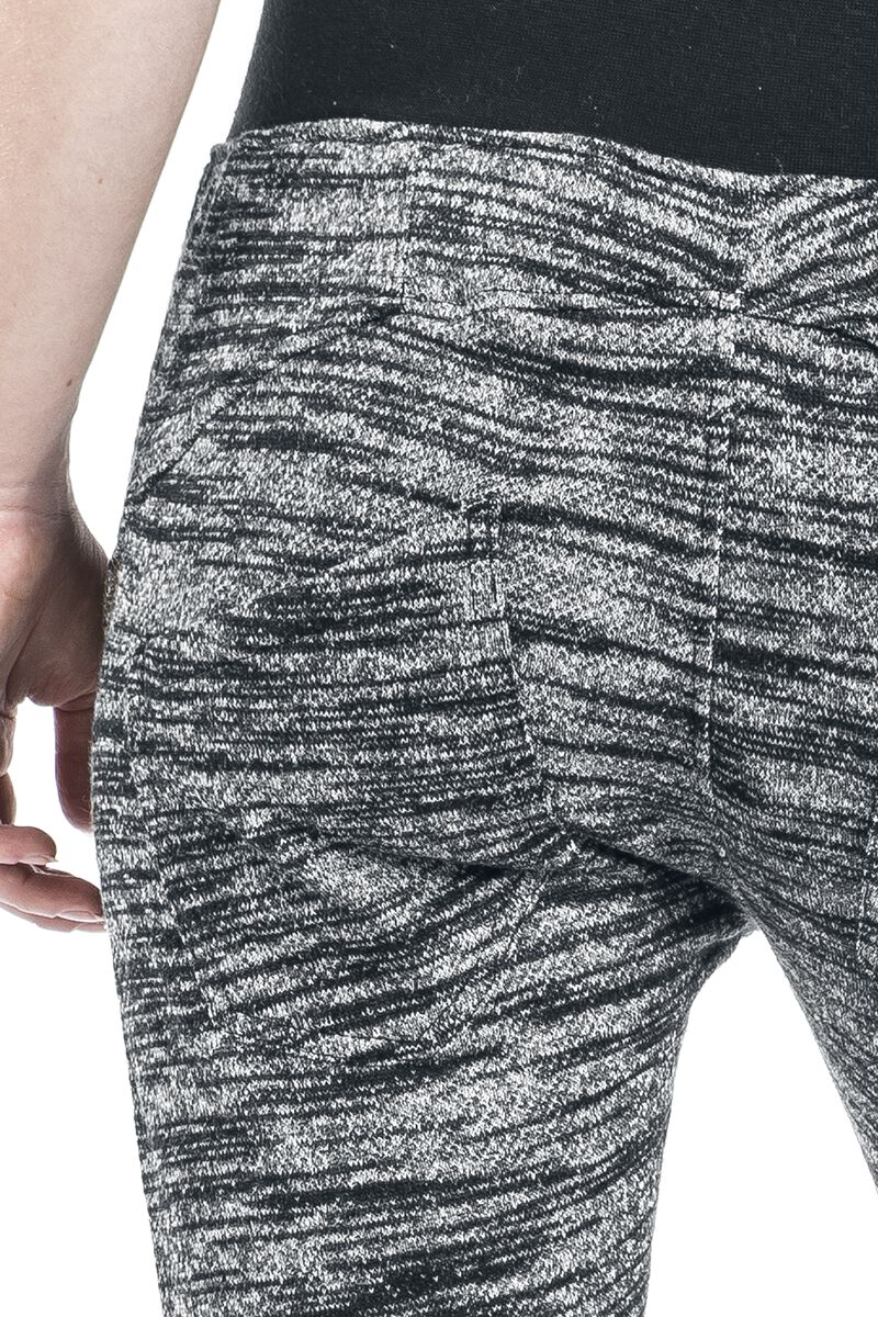 Ladies Fitted Melange Zip Sweatpants Tracksuit Trousers Buy online now