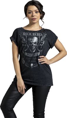 Rock Rebel by EMP All In The Mind T-shirt bordeaux XXL Rock Rebel by EMP All In The Mind T-shirt bordeaux XXL