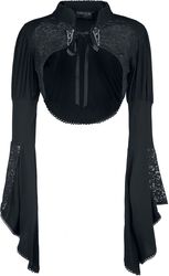 Gothicana Lace Bolero with Trumpet Sleeves