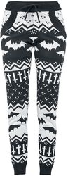 Knit Leggings with Bats, Gothicana by EMP, Leggings