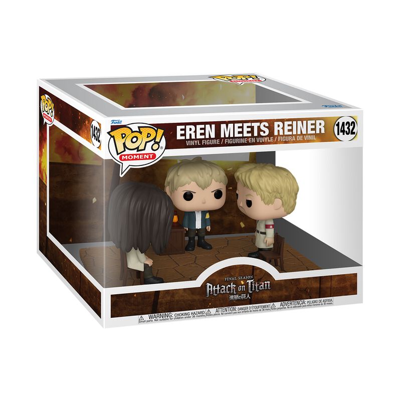 Eren meets Reiner (Pop! Moment) vinyl figurine no. 1432