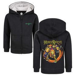 Metal-Kids - Rock 'n Rarr, Heavysaurus, Kids' hooded jackets
