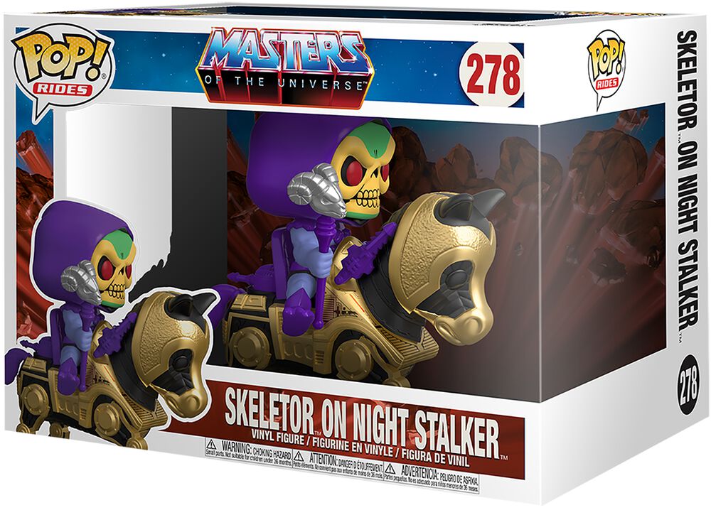 Skeletor on Night Stalker (Pop! Rides) Vinyl Figure 278