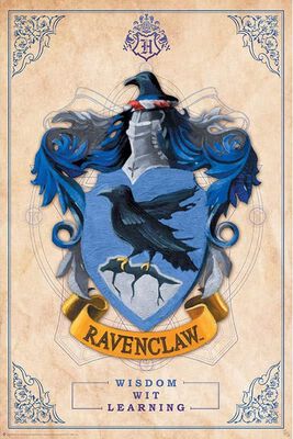 Ravenclaw, Harry Potter Poster, ravenclaw 