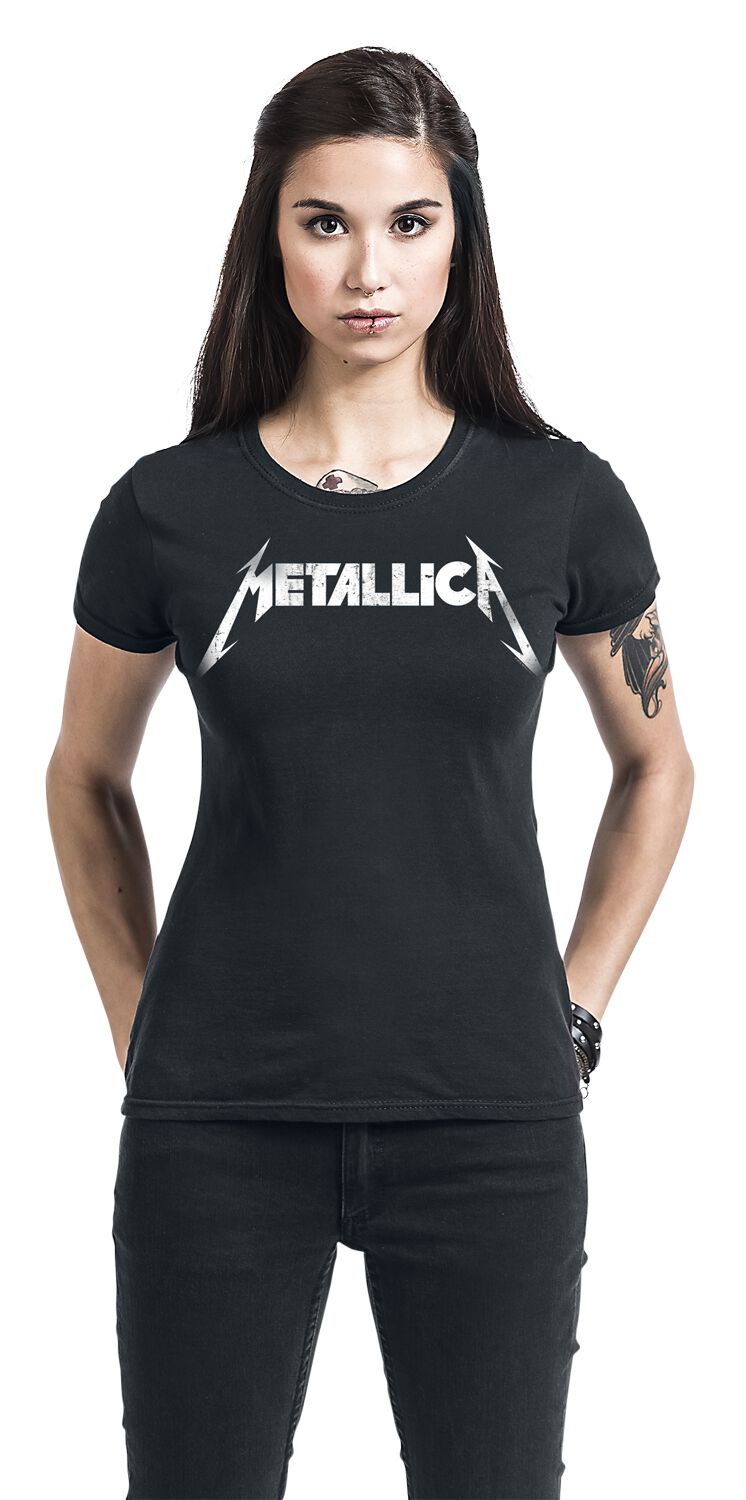 CAMISETA DE CHICA - METALLICA - MANGA CORTA - T-GIRL