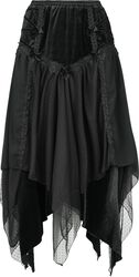 Gothic skirt, Sinister Gothic, Medium-length skirt