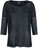 Wide Awake, Black Premium by EMP, Long-sleeve Shirt