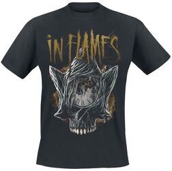 Foregone Skull, In Flames, T-Shirt