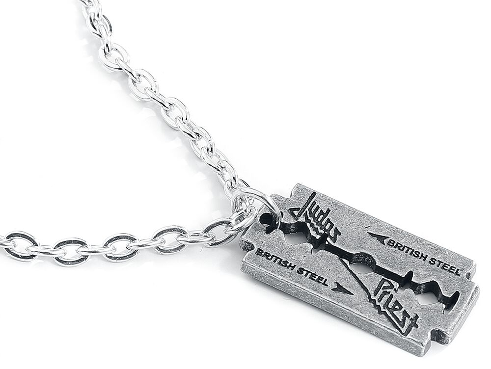 Pendant necklace ALCHEMY GOTHIC - Judas Priest - Razor Blade - PP517 Pendant necklace ALCHEMY GOTHIC - Judas Priest - Razor Blade - PP517