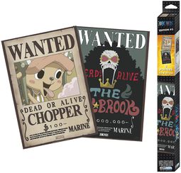 Wanted Brook and Chopper - Poster 2-Set Chibi Design