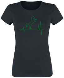 ECG - Horse, Tierisch, T-Shirt