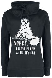 Sorry. I Have Plans With My Cat, Simon' s Cat, Sweatshirt