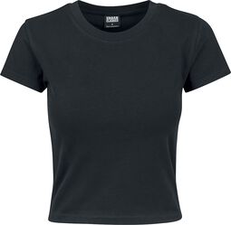 Ladies Stretch Jersey Cropped Tee, Urban Classics, T-Shirt