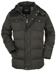 Puffer Jacket, Black Premium by EMP, Winter Jacket