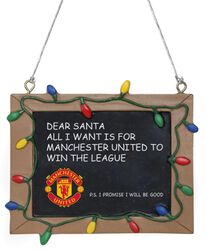 Manchester United Blackboard sign