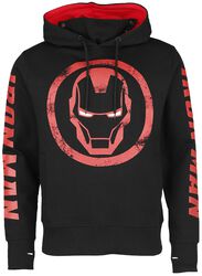 Logo, Iron Man, Hooded sweater