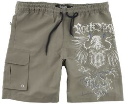 Swimshorts with Prints and Pockets, Rock Rebel by EMP, Swim Shorts