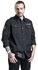 Long-sleeved shirt with patches and large back print